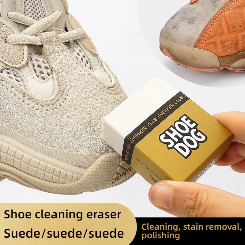 Sneaker Cleaning Kit - Premium Suede Eraser And Shoedog Shoe