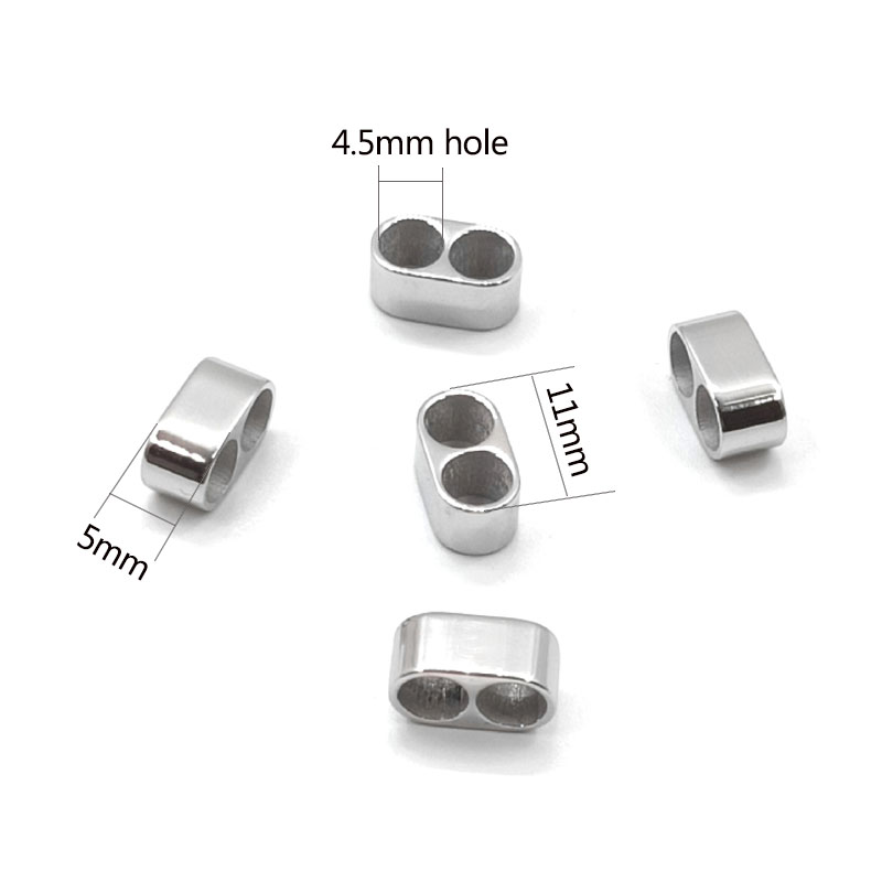 4Pcs Stainless Steel Beads Spa - огляд і ціна Patent Leather Shine