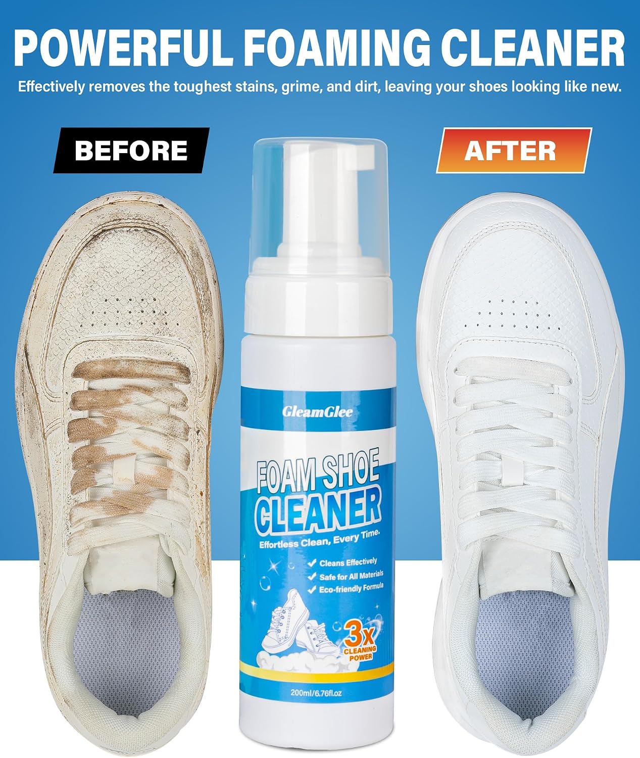 Shoe Cleaner Foam for Sneakers - огляд і ціна Sneaker Cleaning Kit