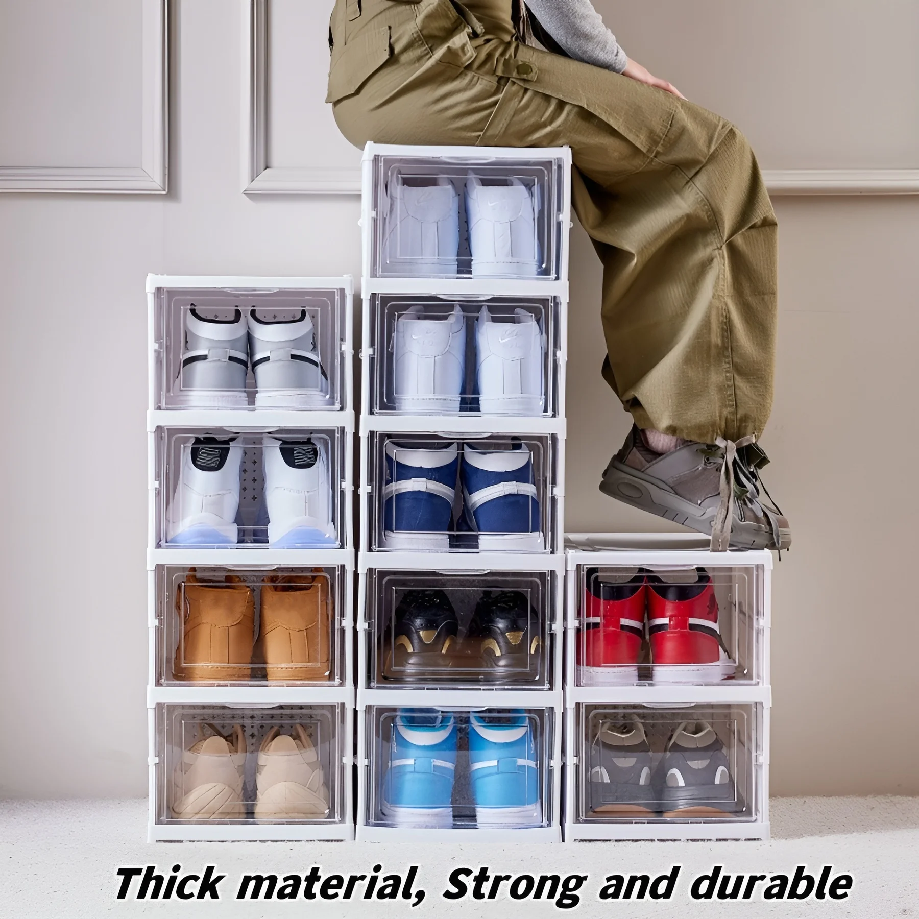 6 Layers Shoes Box Foldable Tr - огляд і ціна Sneaker Care Box