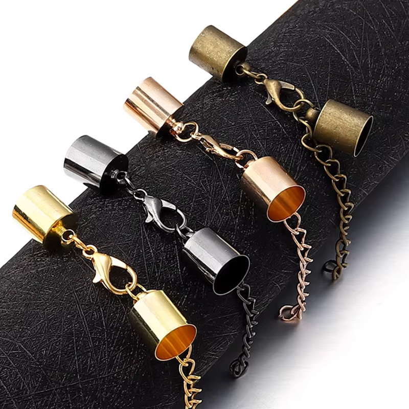 10Sets Leather Cord End Caps W - огляд і ціна Patent Leather Shine