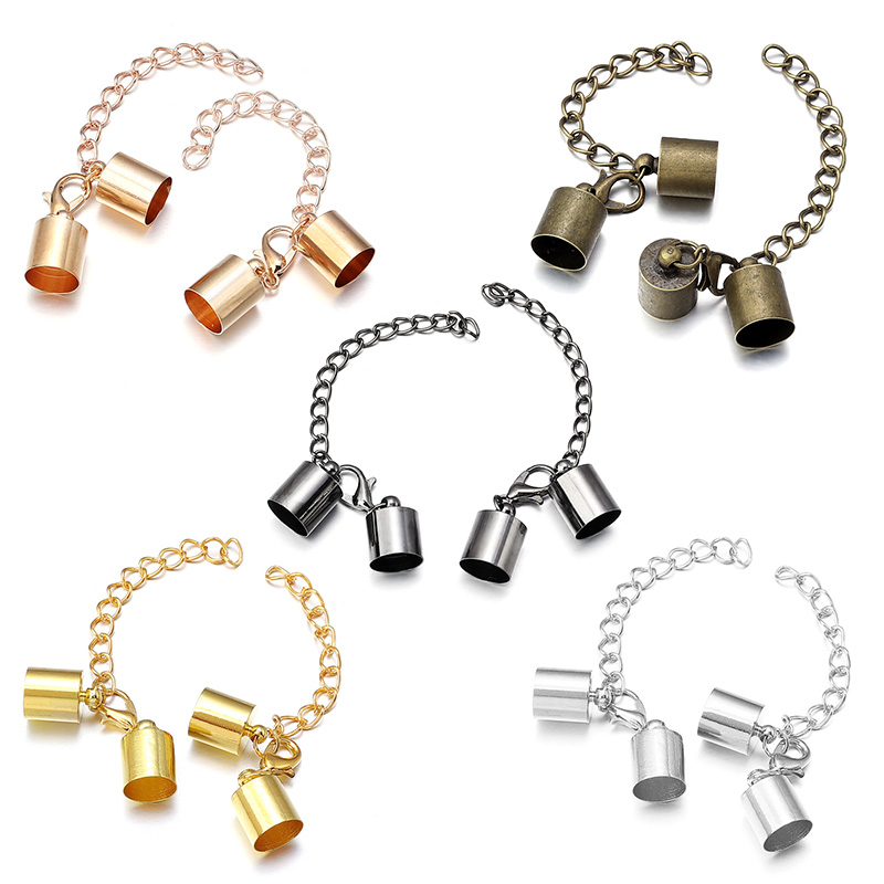 10Sets Leather Cord End Caps W - огляд і ціна Patent Leather Shine