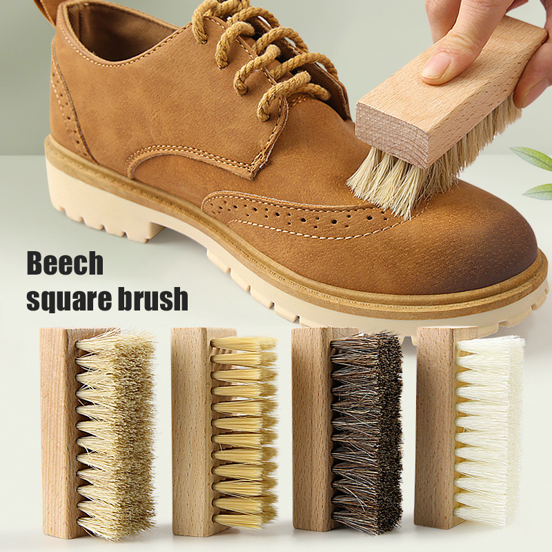 1PC Pig Bristles Shoe Brush Fo - огляд і ціна Sneaker Cleaning Kit