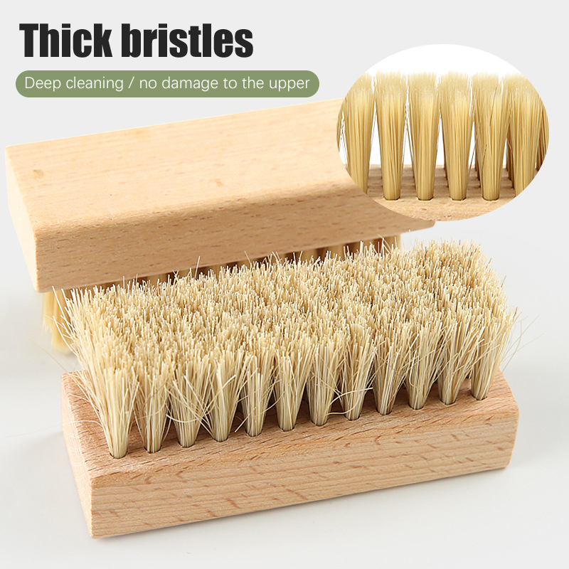 1PC Pig Bristles Shoe Brush Fo - огляд і ціна Sneaker Cleaning Kit
