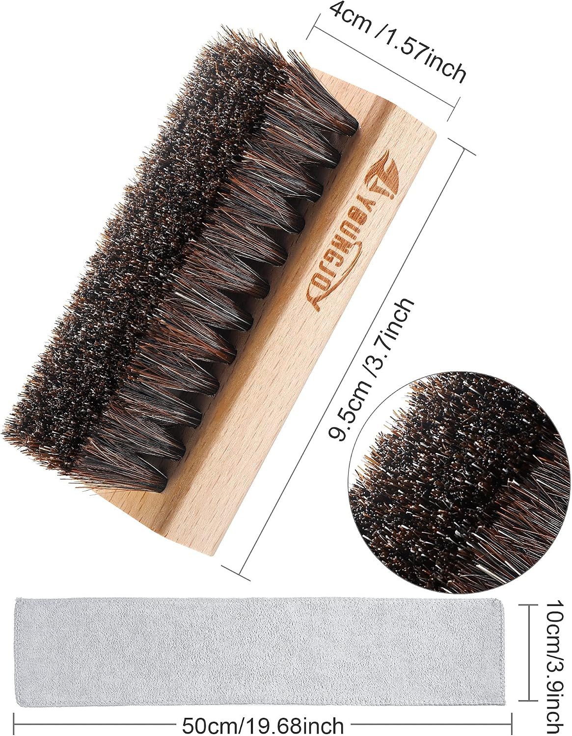 YoungJoy 3 Pieces Dual Sided S - огляд і ціна Sneaker Cleaning Kit