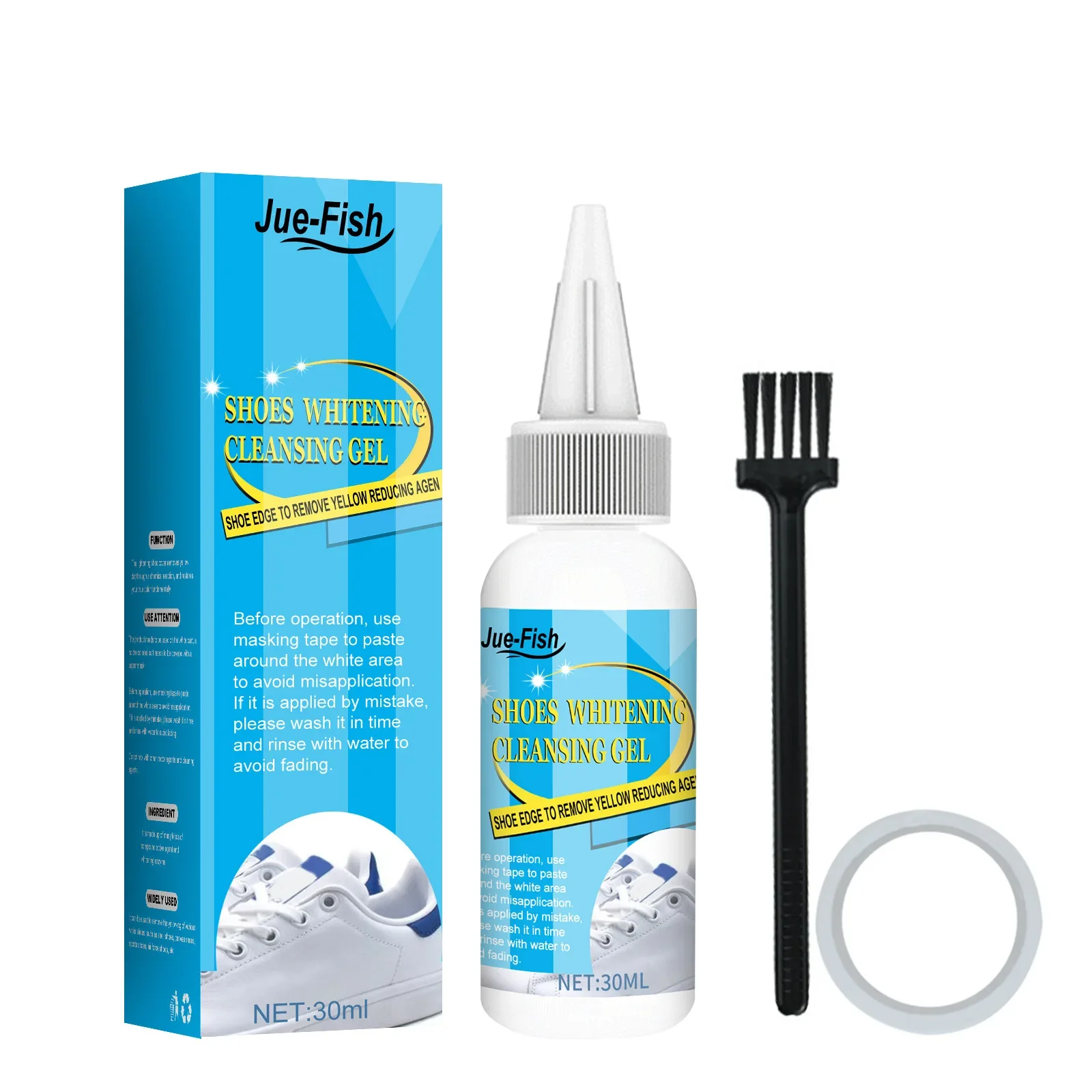 White Shoes Cleaning Gel Stain - огляд і ціна Sneaker Cleaning Kit