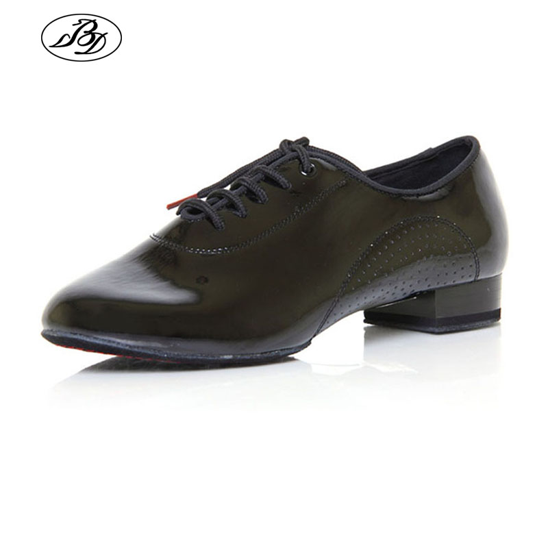 BD Men Standard Dance Shoes SH - огляд і ціна Patent Leather Shine