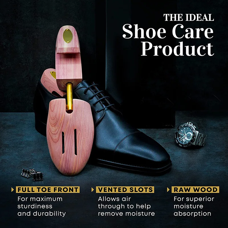 solid wood shoe support  sequo - огляд і ціна Shoe Tree Cedar