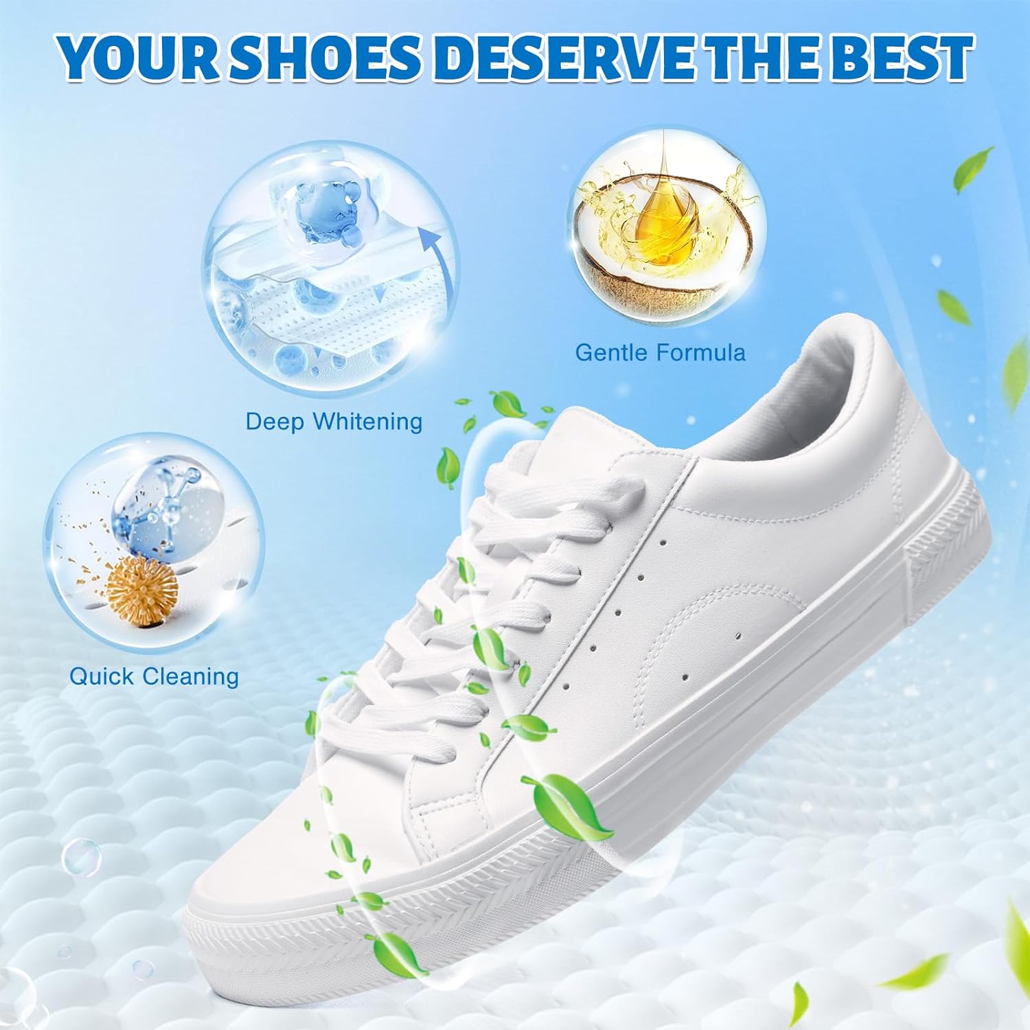 Shoe Cleaner Foam for Removing - огляд і ціна Sneaker Cleaning Kit