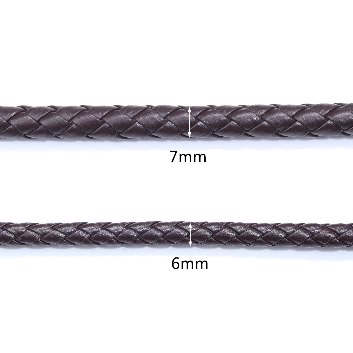 5 Yards/lot 6/7mm Braided Leat - огляд і ціна Patent Leather Shine